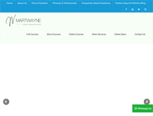 Tablet Screenshot of martwayne.com